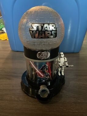 Star Wars Blue Death Star Jelly Belly Candy Dispenser by